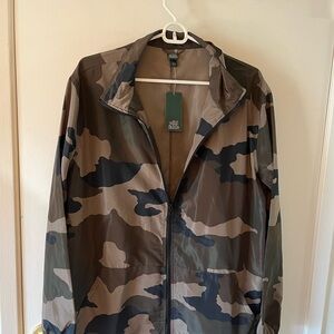 Wild Fable Men's Camouflage Windbreaker Jacket